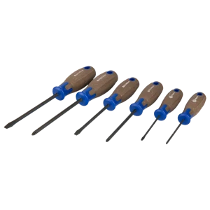 Набор отверток Кобальт 912-182 из хромованадиевой стали, 6 предметов 89373948