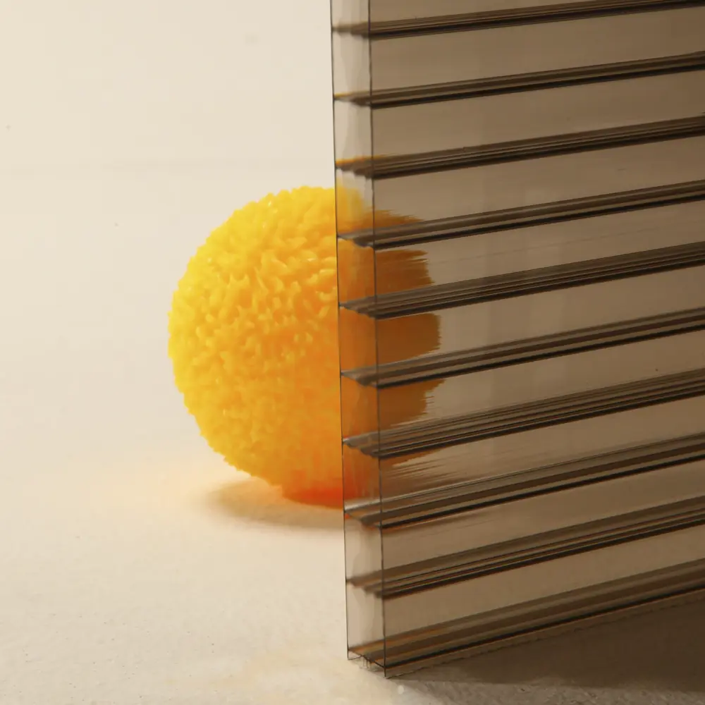 Поликарбонат сотовый 8 мм 3x2.1 м Киви бронза STLM-2104806 - Вид №3