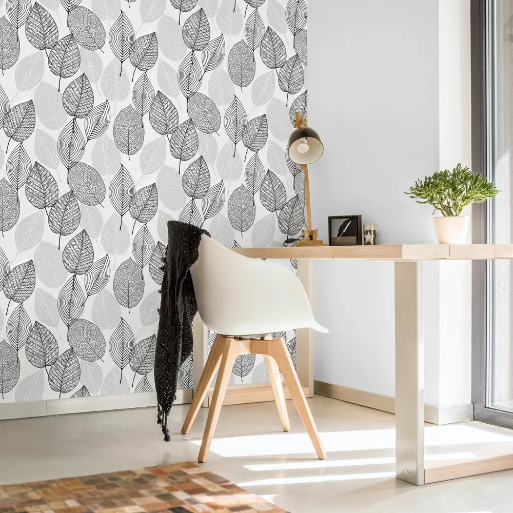 Обои флизелиновые Victoria Stenova Scandinav серые 1.06 м VS285201 Scandinavia STLM-2130372 - Вид №1