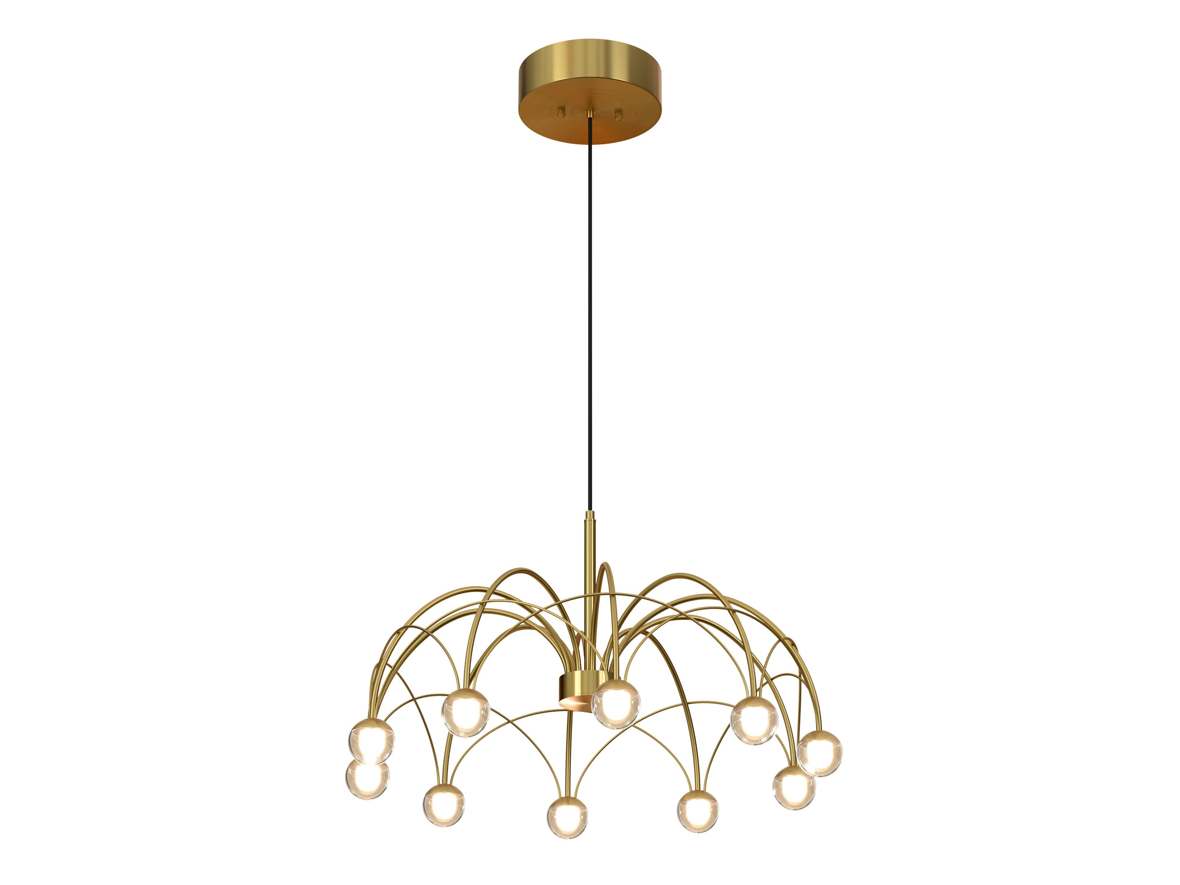 Металлический светодиодный подвесной светильник Valaisin Grönlund PARASOL ARCH-00023716 - Вид №7