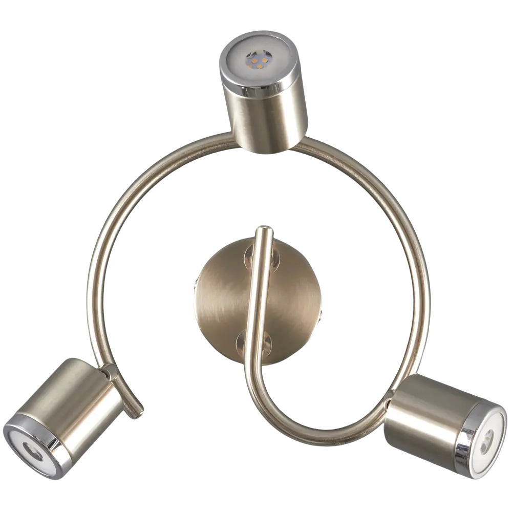 Спот светодиодный Globo 56958, 3x5 Вт, цвет матовый никель STLM-2031636 - Вид №1