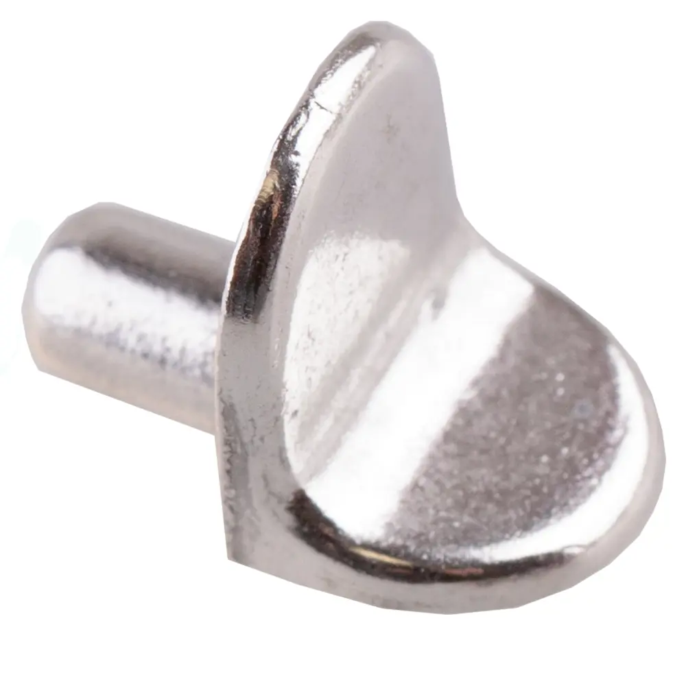 Полкодержатель Г-образный 5x18.5 мм никель цвет серебро 4 шт Santreyd STLM-2205639