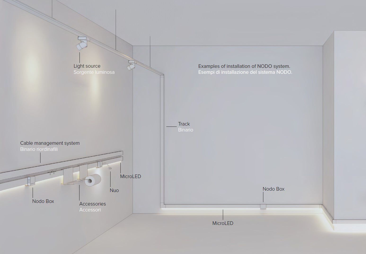 Экструдированная алюминиевая система освещения трека Letroh узел ARCH-00141698 - Вид №27