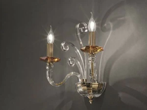 Euroluce Lampadari Настенный светильник из стекла Donatello alicante