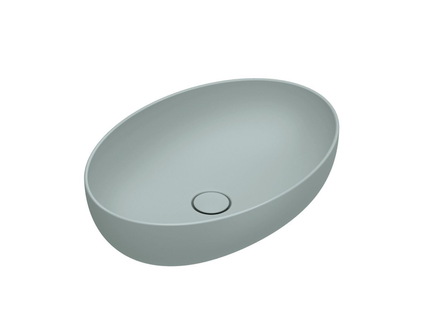 Овальный умывальник с одной столешницей CERAMICA CATALANO сфера ARCH-00112868 - Вид №2