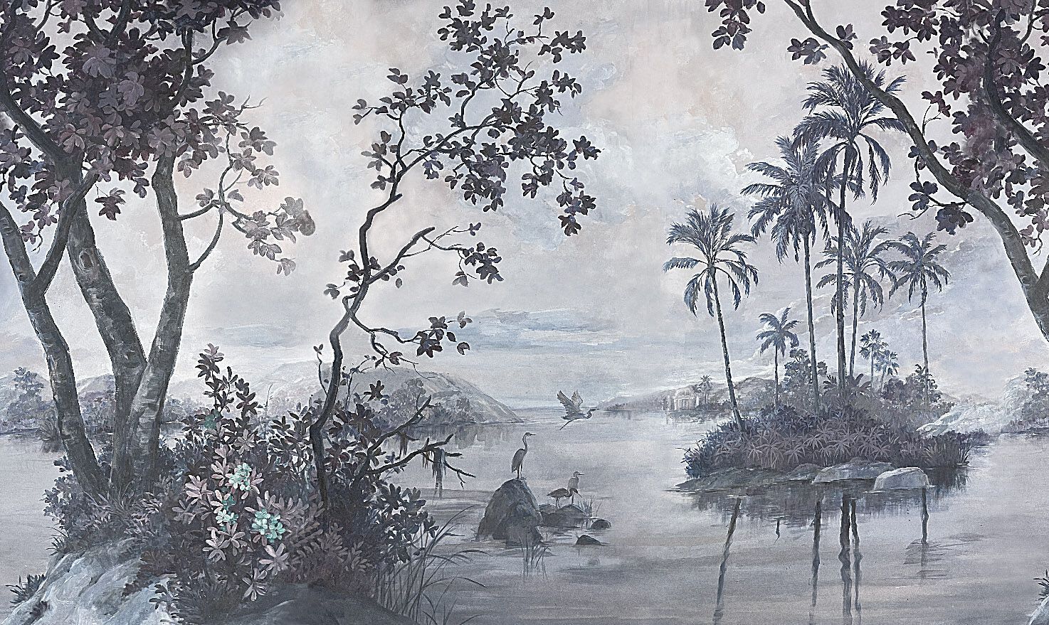 Обои с цветочными мотивами Jannelli&Volpi LACUSTRE ARCH-00075709 - Вид №2