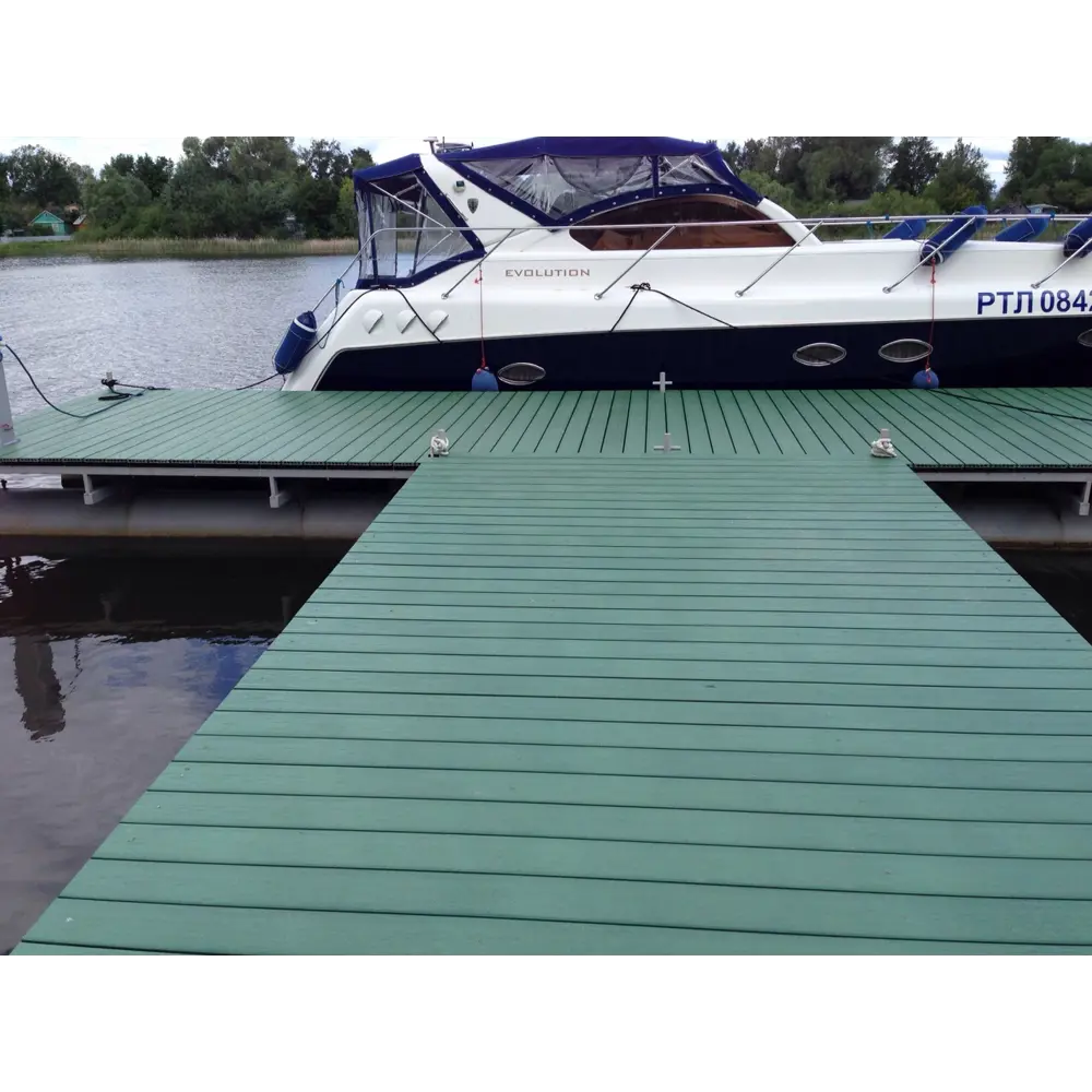 Террасная доска ДПК MultiDeck цвет Изумруд 3000x150x27 мм. Вельвет 0.45 м² МУЛЬТИДЕК STLM-2190770 - Вид №13