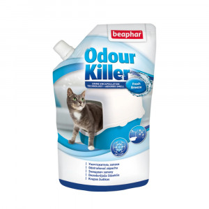 Т0035360 Устранитель запаха Odour killer в гранулах для кошачьих туалетов 400г Beaphar