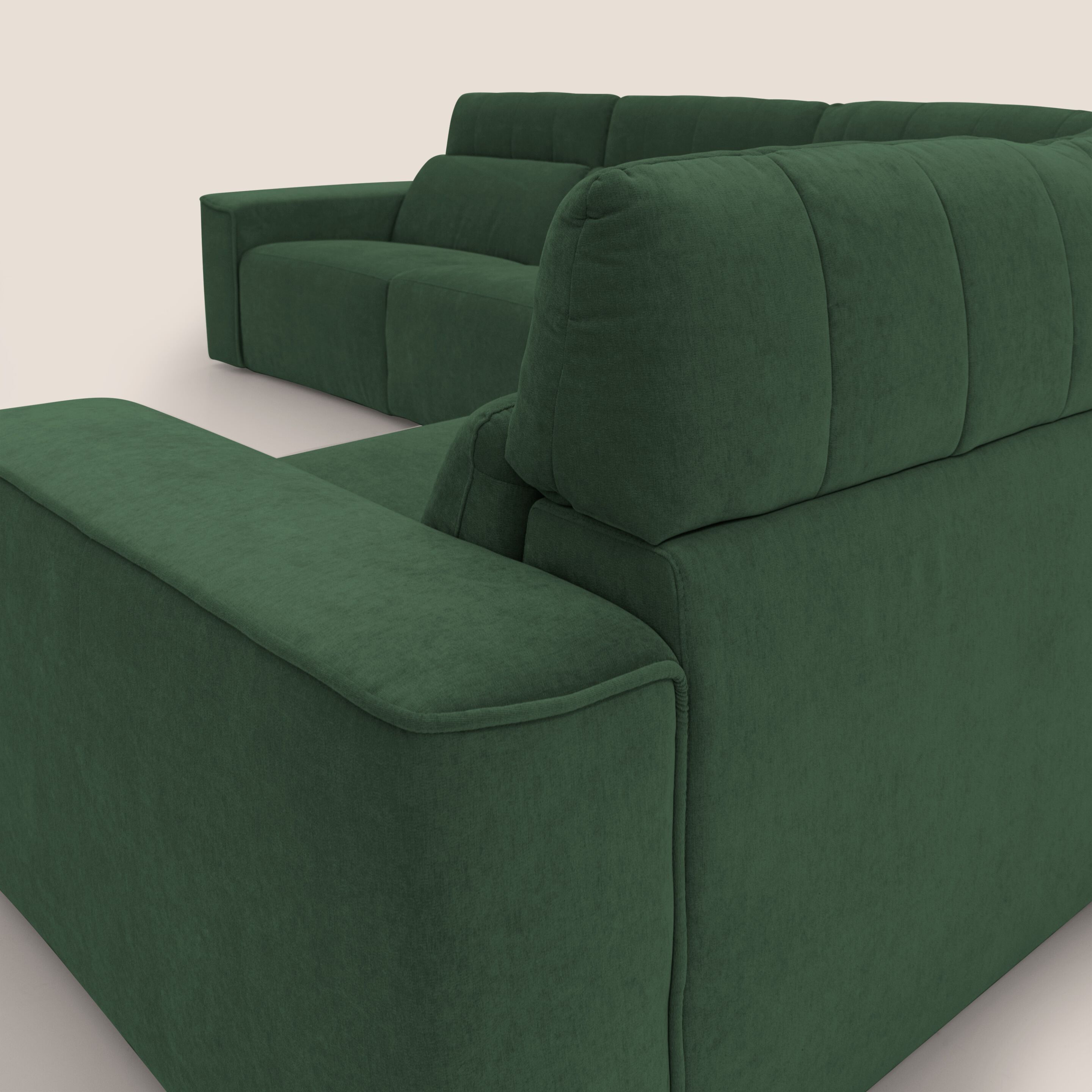 Угловой диван с откидной спинкой из ткани Divani.Store Clark ARCH-00090714 - Вид №149