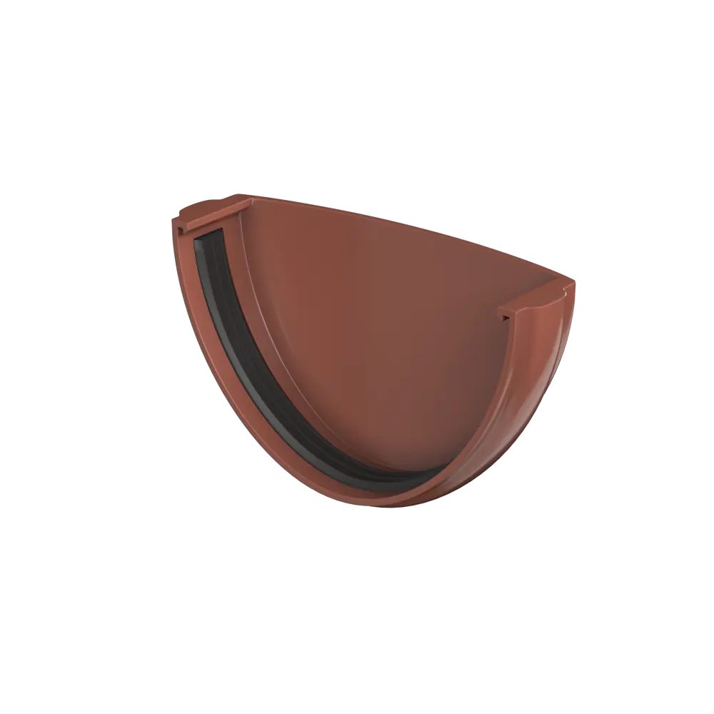 Заглушка желоба универсальная цвет красный ТЕХНОНИКОЛЬ STLM-2143134 - Вид №1