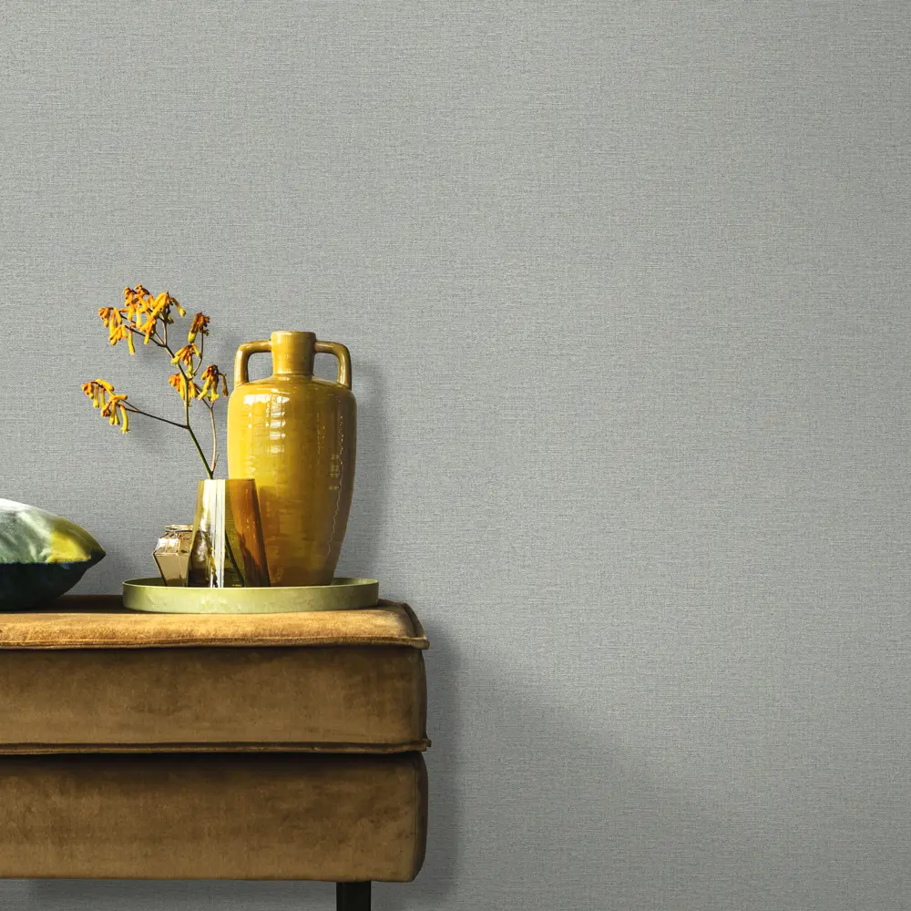 Обои флизелиновые Inspire Elise серые 1.06 м Smoke 5 STLM-2169629 - Вид №2