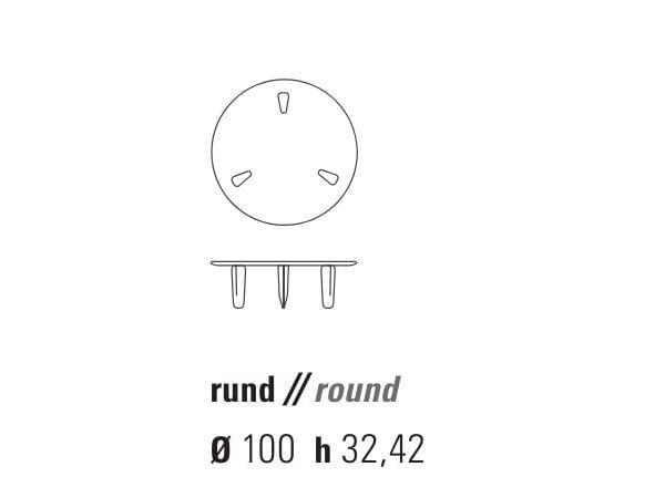 Круглый мраморный журнальный столик ZEITRAUM Kuyu ARCH-00092797 - Вид №3