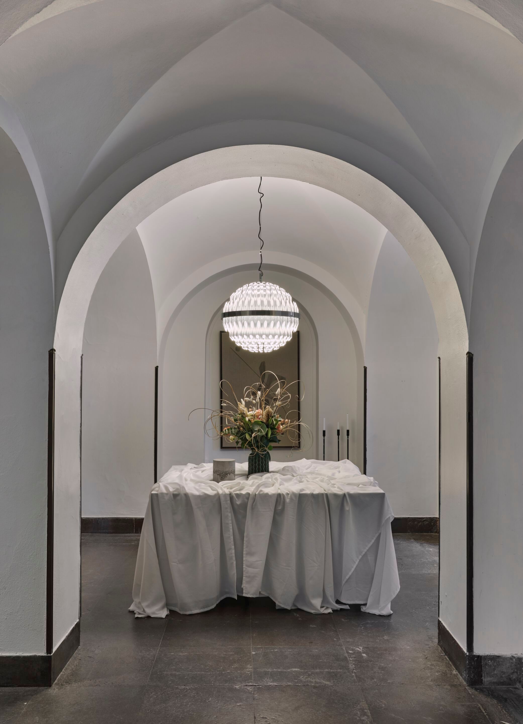 Стальной светодиодный подвесной светильник OBLURE ARCH-00152134 - Вид №9