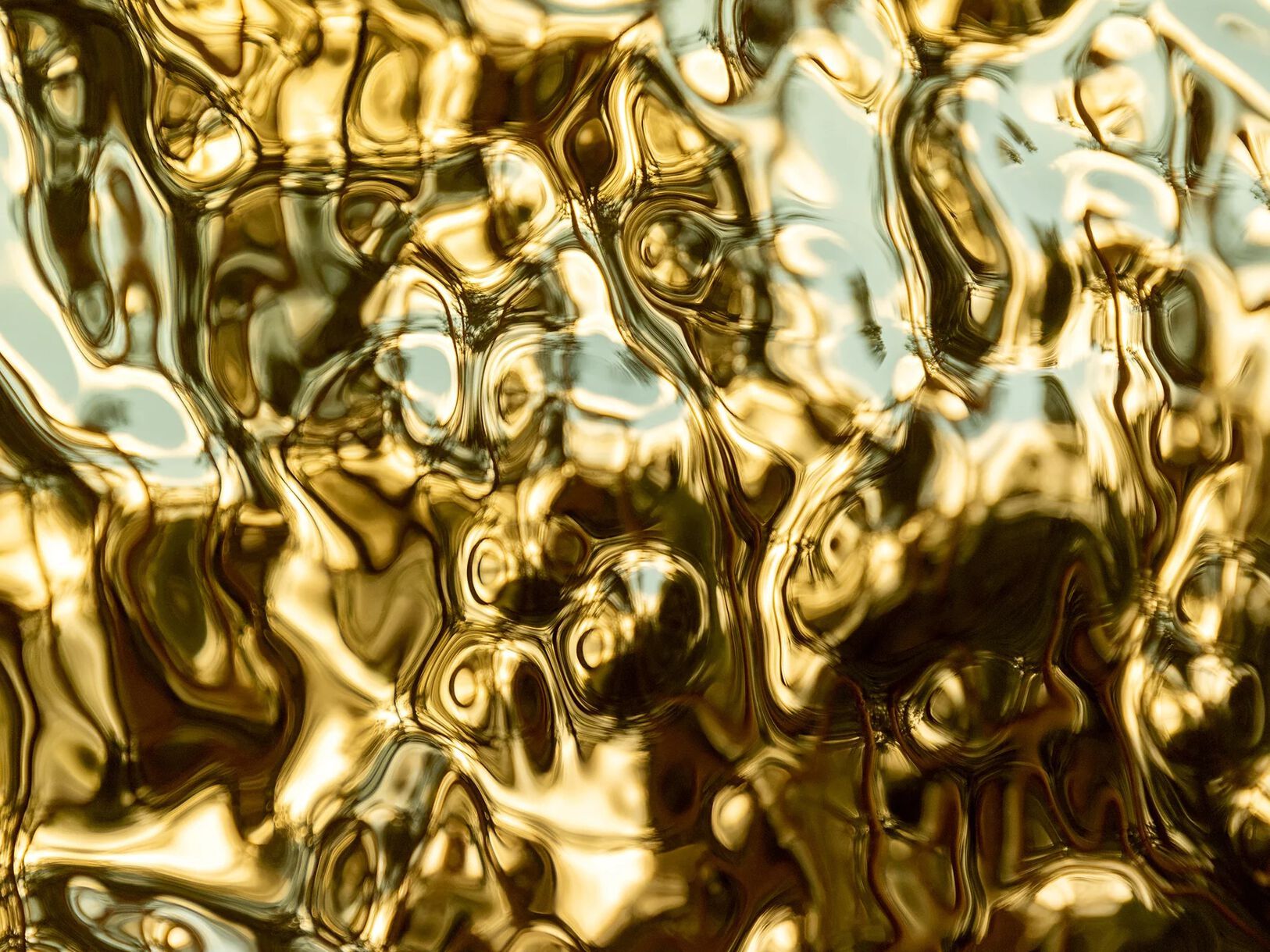 Декоративная стеклянная панель PlusObject AQUA GOLD ARCH-00121676