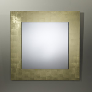 2517.102 Зеркало интерьерное Basic Gold Square  Deknudt