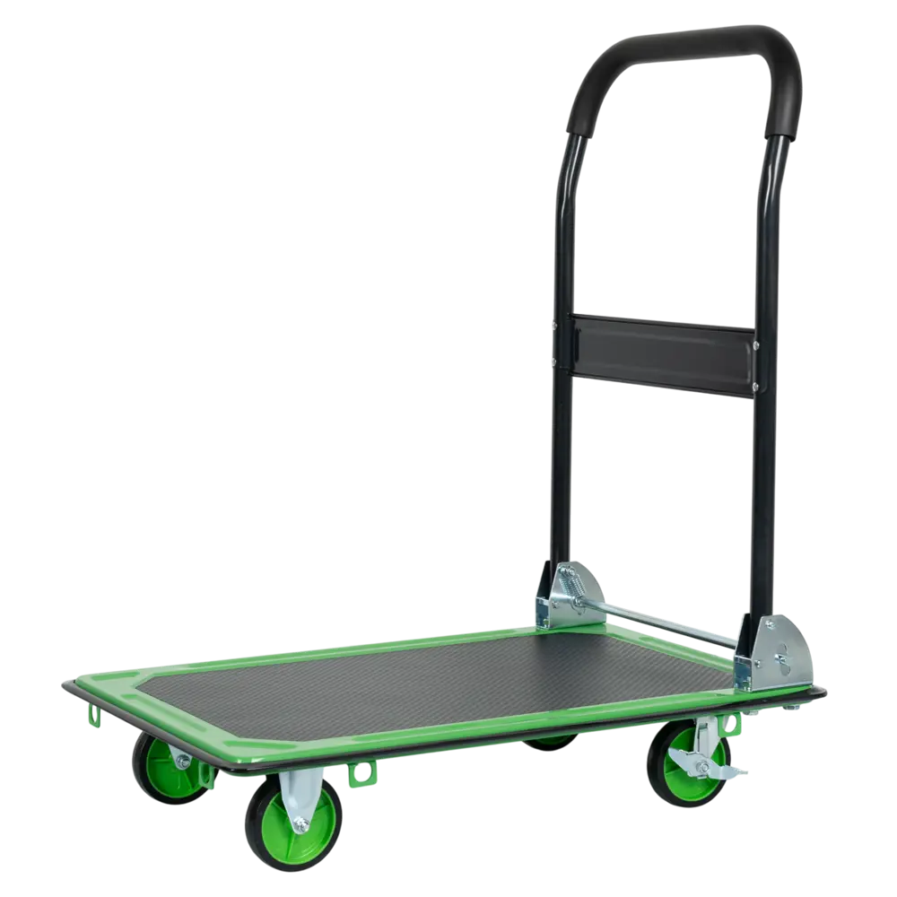 Тележка платформенная с ручкой стальная грузоподъемность 150 кг Santreyd STLM-2209261