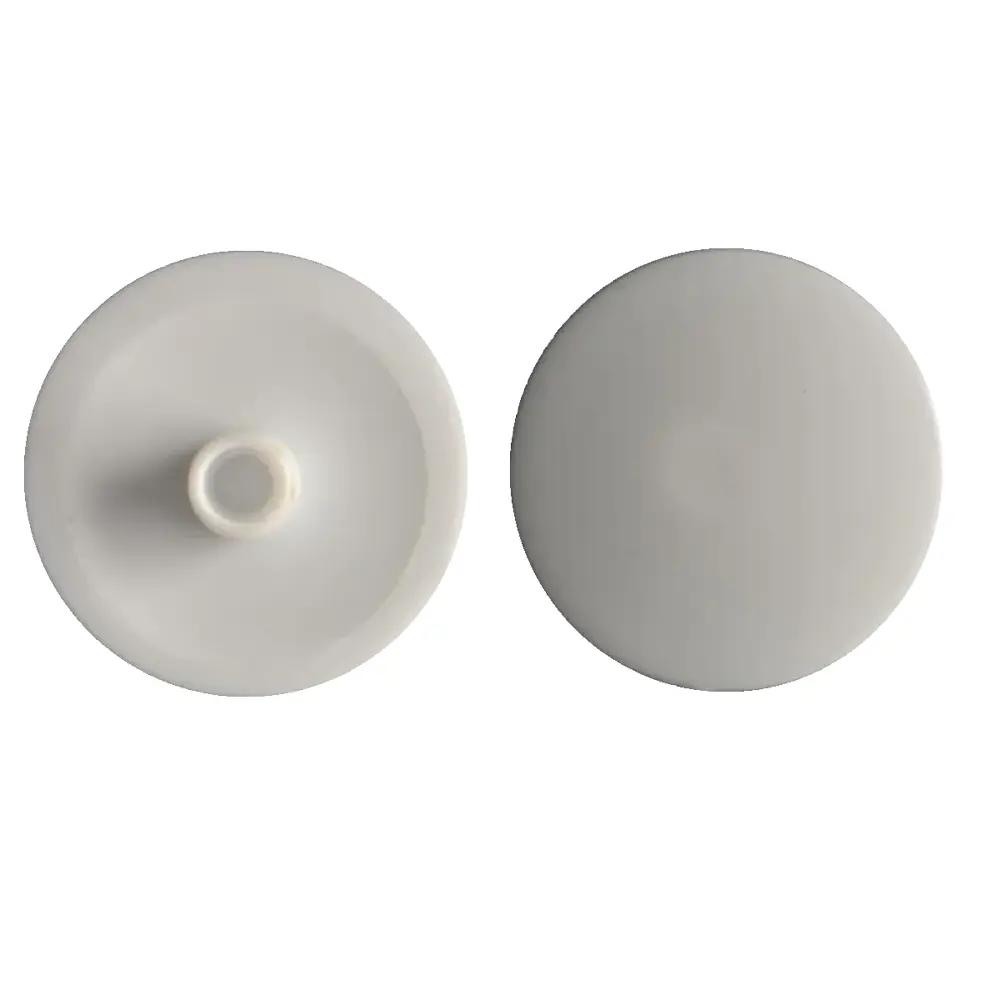 Заглушка эксцентрика 18 мм пластик цвет белый матовый 20 шт Santreyd STLM-2031694