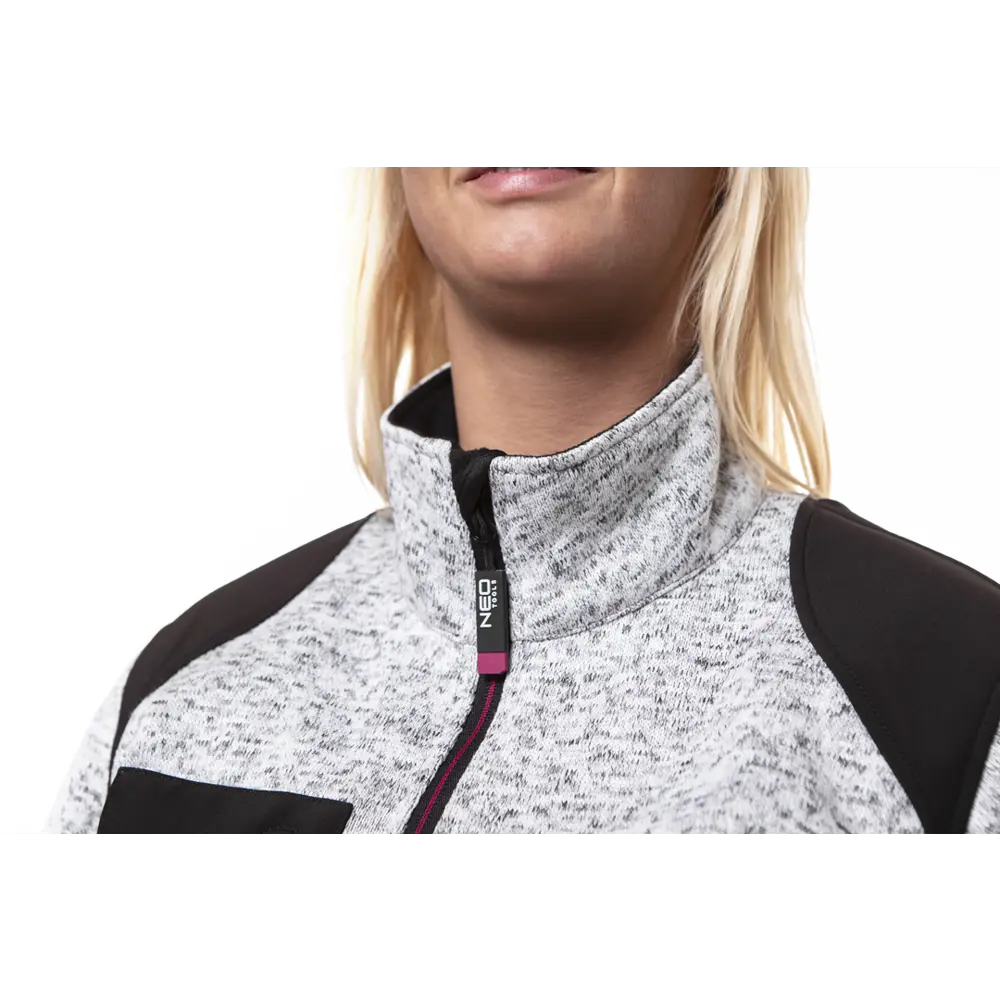 Толстовка рабочая женская Neo Softshell цвет серый/черный размер XL/56 рост 174-177 см 82775372 STLM-2071089 Neò Нет - Вид №5