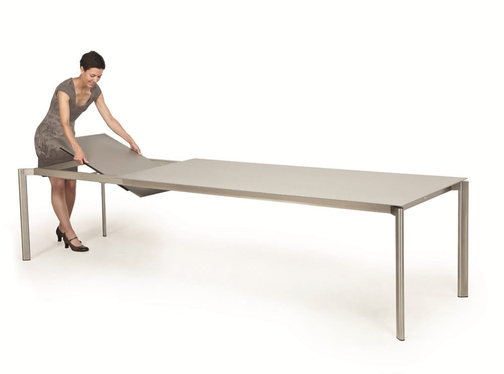 Выдвижной прямоугольный садовый стол FISCHER MÖBEL качели ARCH-00019352 - Вид №3