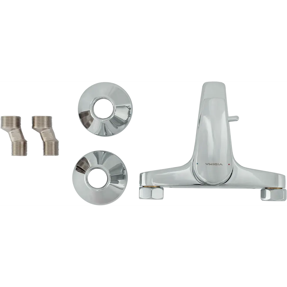 Смеситель для ванны и душа Vidima Dream BA406AA однорычажный цвет хром STLM-2067749 - Вид №2