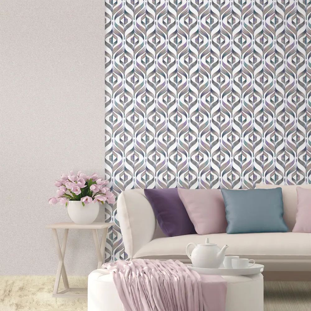 Обои флизелиновые Erismann Fusion розовые 1.06 м 60114-06 STLM-2086686 - Вид №2