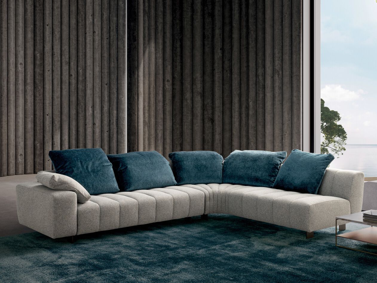 Угловой диван из ткани VALENTINI Брандо ARCH-00077224