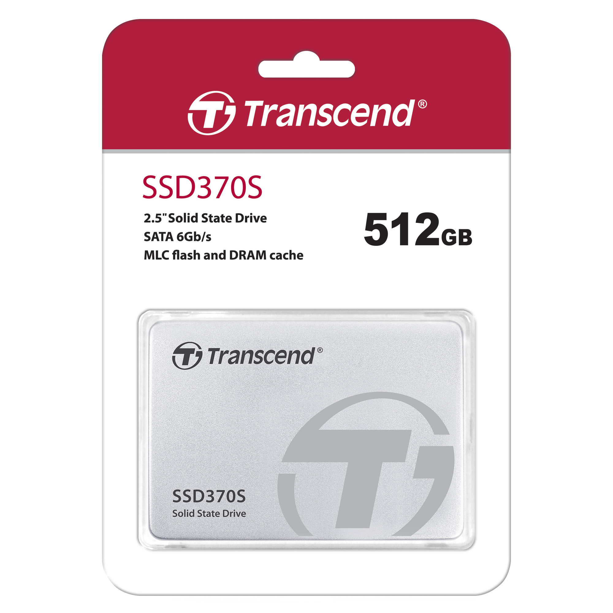 TS512GSSD370S 512gb ssd, 2.5", mlc, ts6500, 128mb ddr3, (advanced power shield, devsleep mode) new package Transcend Santreyd  - Вид №2
