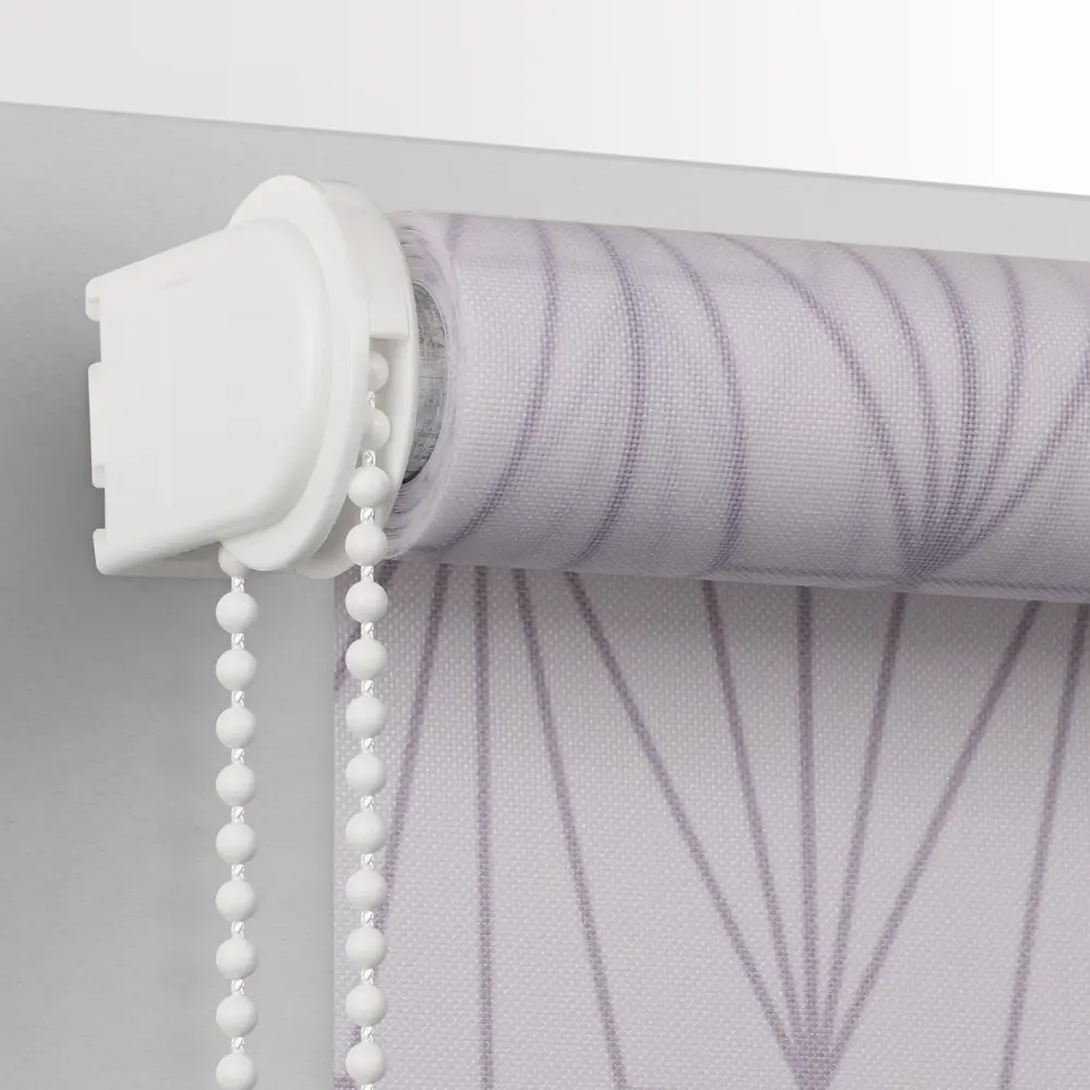 Штора рулонная «Трэлис» 160x175 см, цвет серый PRAKTO STLM-2199628 - Вид №1