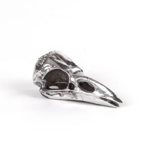 Статуэтка алюминиевая серебристая Wunderkammer Bird Skull SELETTI ПТИЦЫ 00-3883244 Серебро