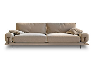 Кожаный диван