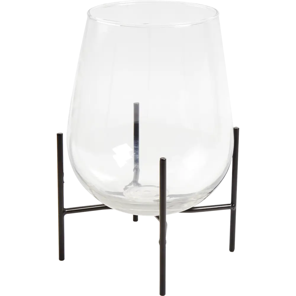 Ваза, стекло/металл Atmosphera STLM-2145867