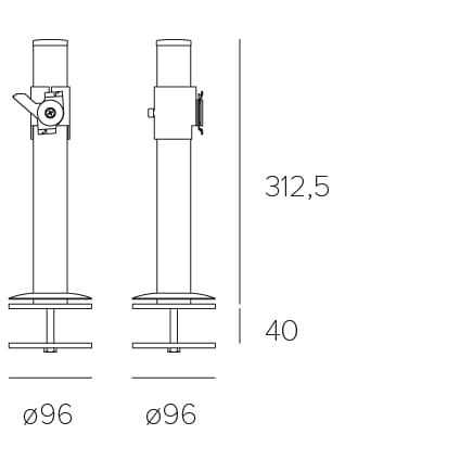 Экструдированная алюминиевая система освещения трека Letroh узел ARCH-00141698 - Вид №17