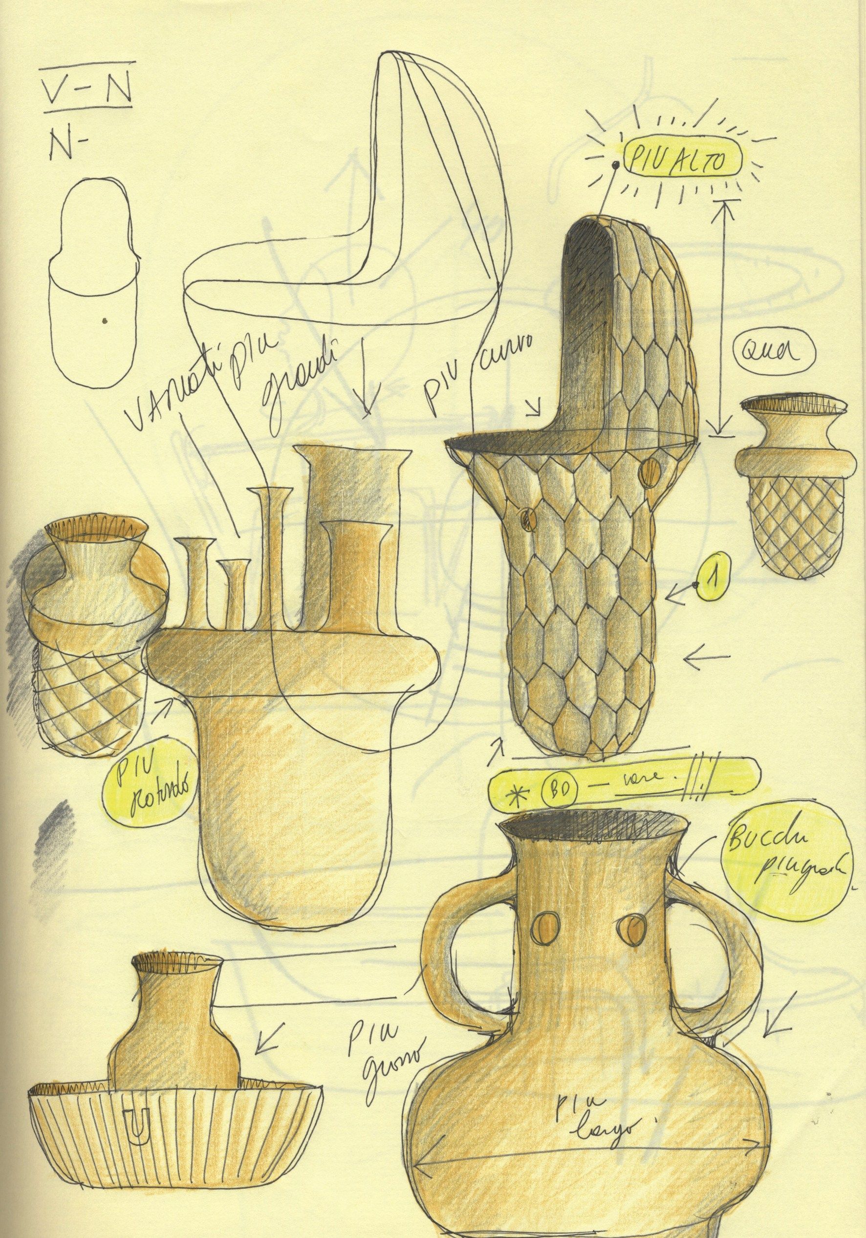 Низкий терракотовый садовый горшок BD Barcelona GARDENIAS N.4 ARCH-00103459 - Вид №9