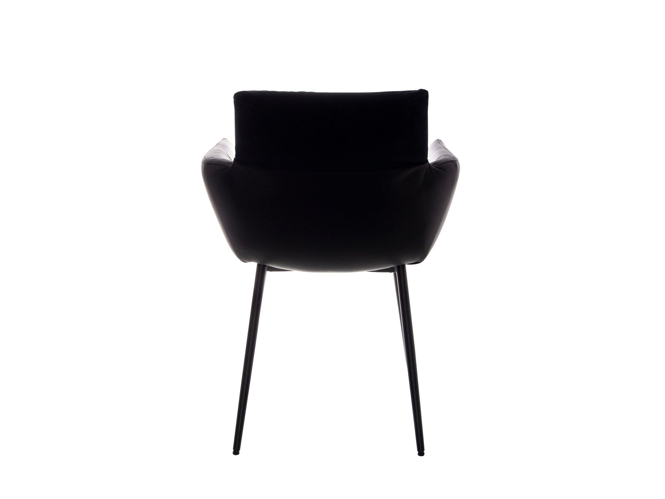 Мягкий стул с подлокотниками и основанием с 4 ножками KFF Faye ARCH-00120146 - Вид №11