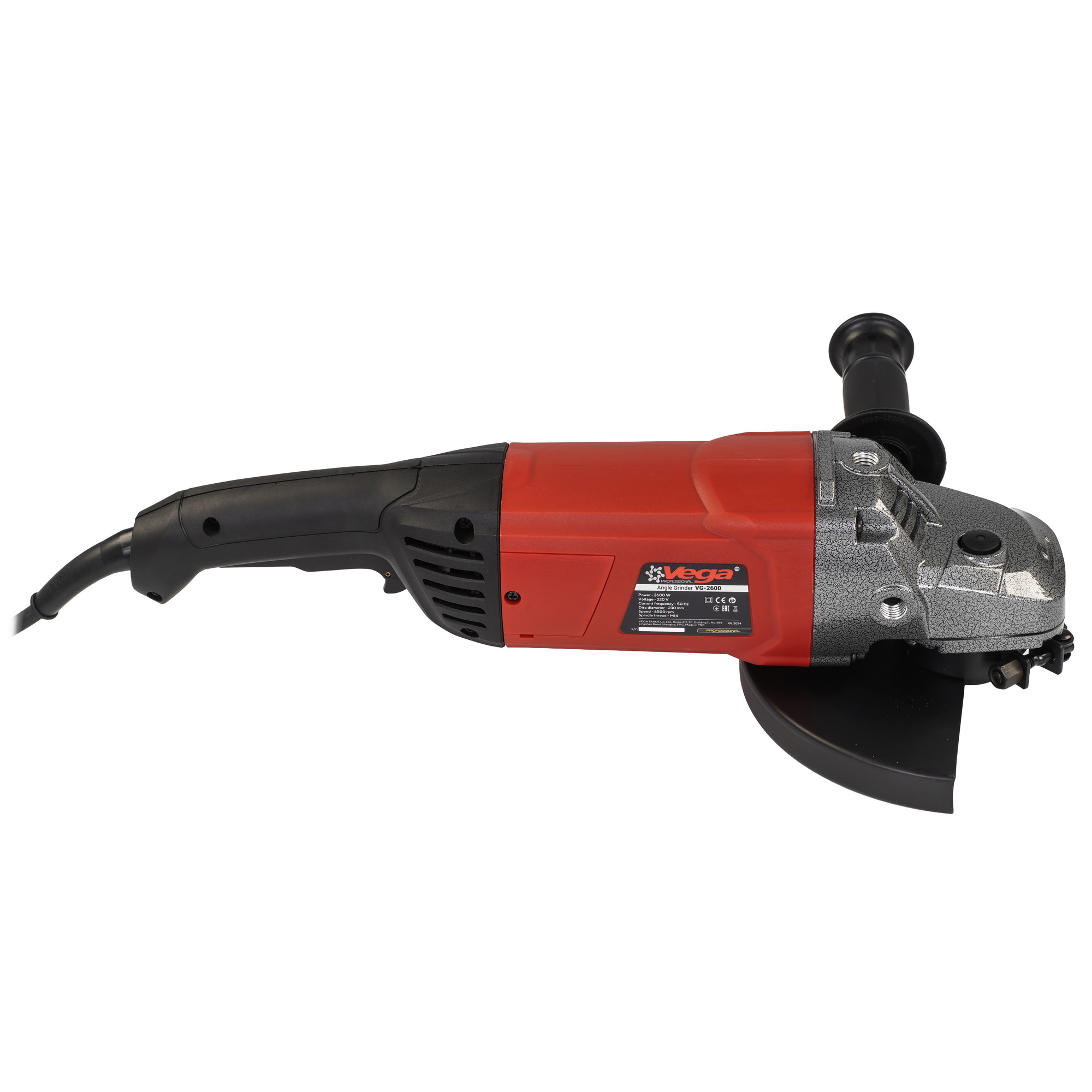 Углошлифовальная машина (УШМ) Vega VG2600/230 9277937 STDN-0099145 - Вид №3