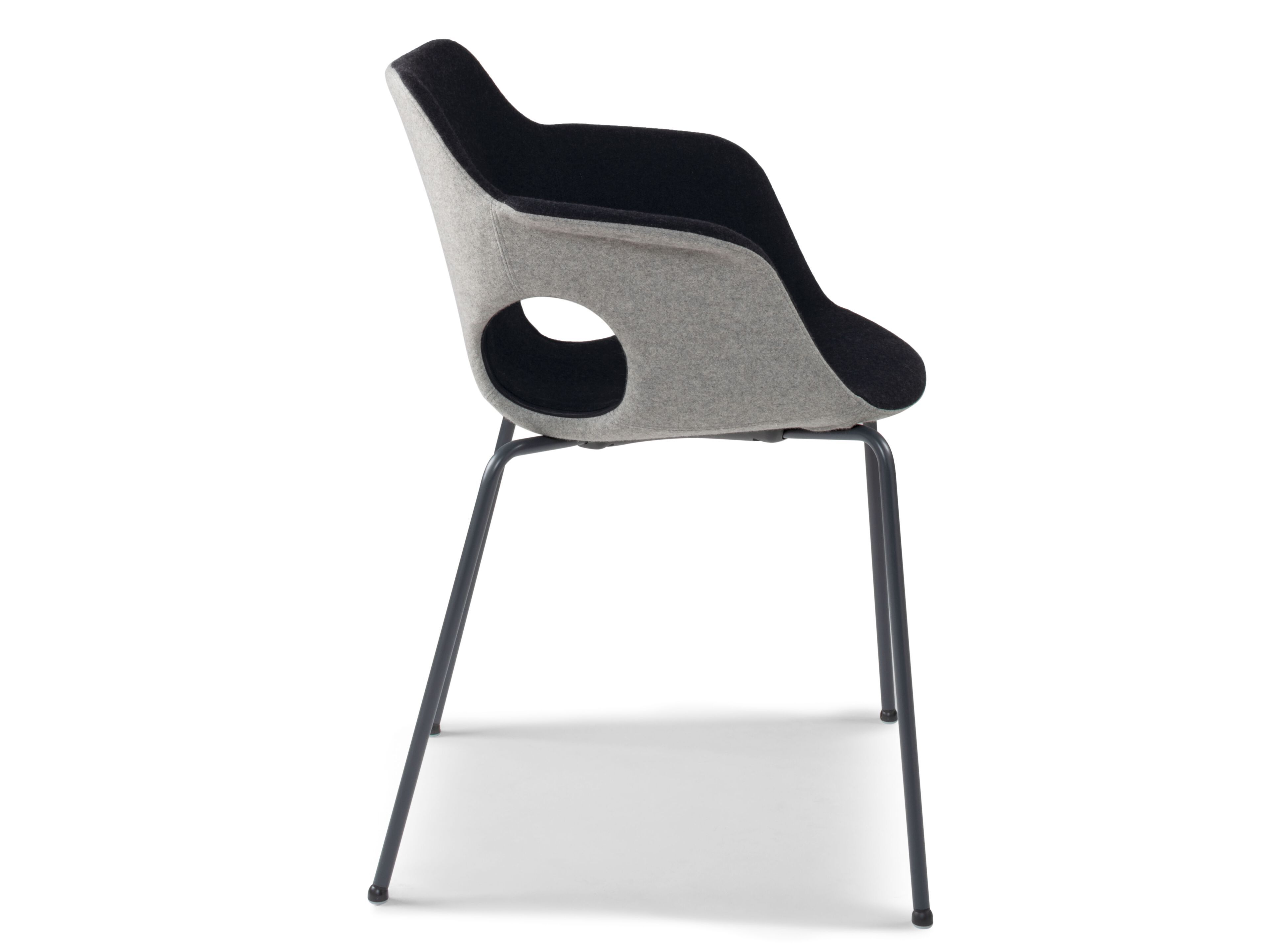 Пластиковый штабелируемый стул с подлокотниками Riccardo Rivoli OLÀ ARCH-00135560 - Вид №5