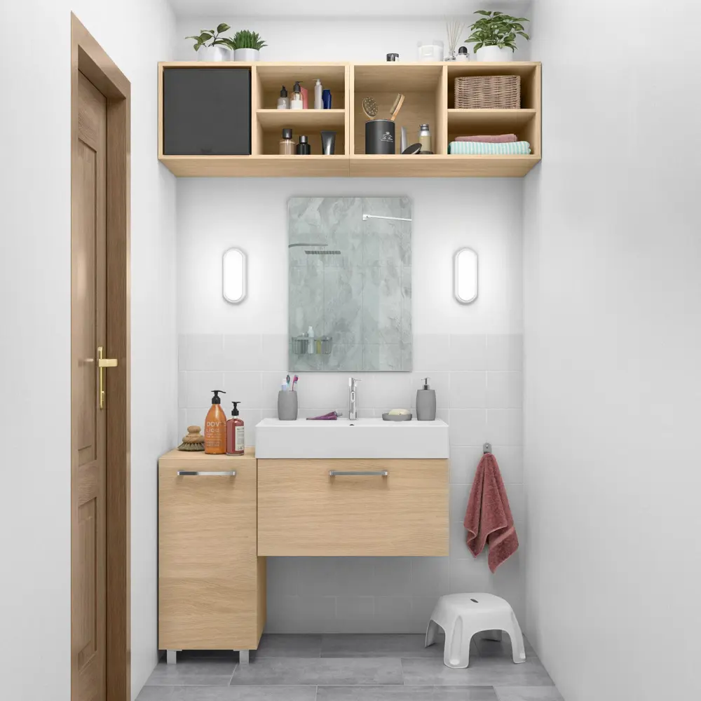 Раковина накладная прямоугольная Easy 71 см SENSEA STLM-2130670 - Вид №10