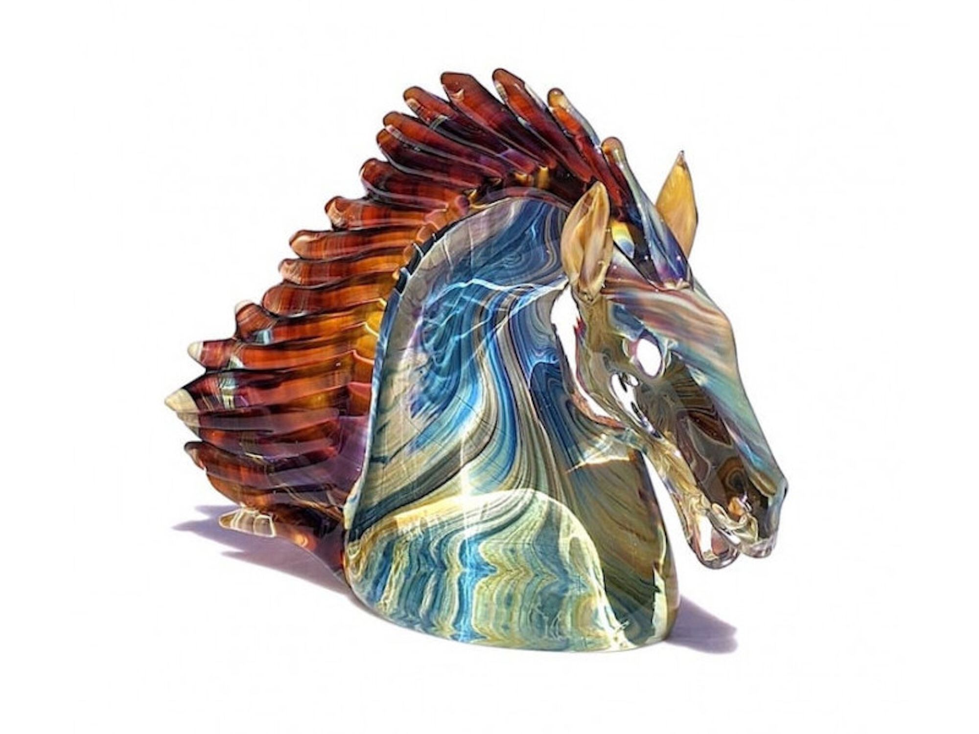 Скульптура из муранского стекла ручной работы YourMurano Horses ARCH-00059513