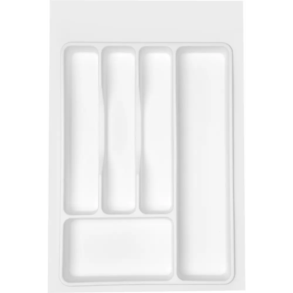 Лоток для столовых приборов KONSENSA 32.6x4.5x49 см пластик цвет белый STLM-2046558 - Вид №1