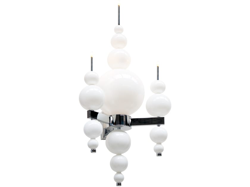 Стеклянный настенный светильник ILFARI Слезы луны ARCH-00013898