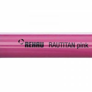Труба универсальная для систем отопления RAUTITAN pink REHAU 63x8,6 штанга 6м