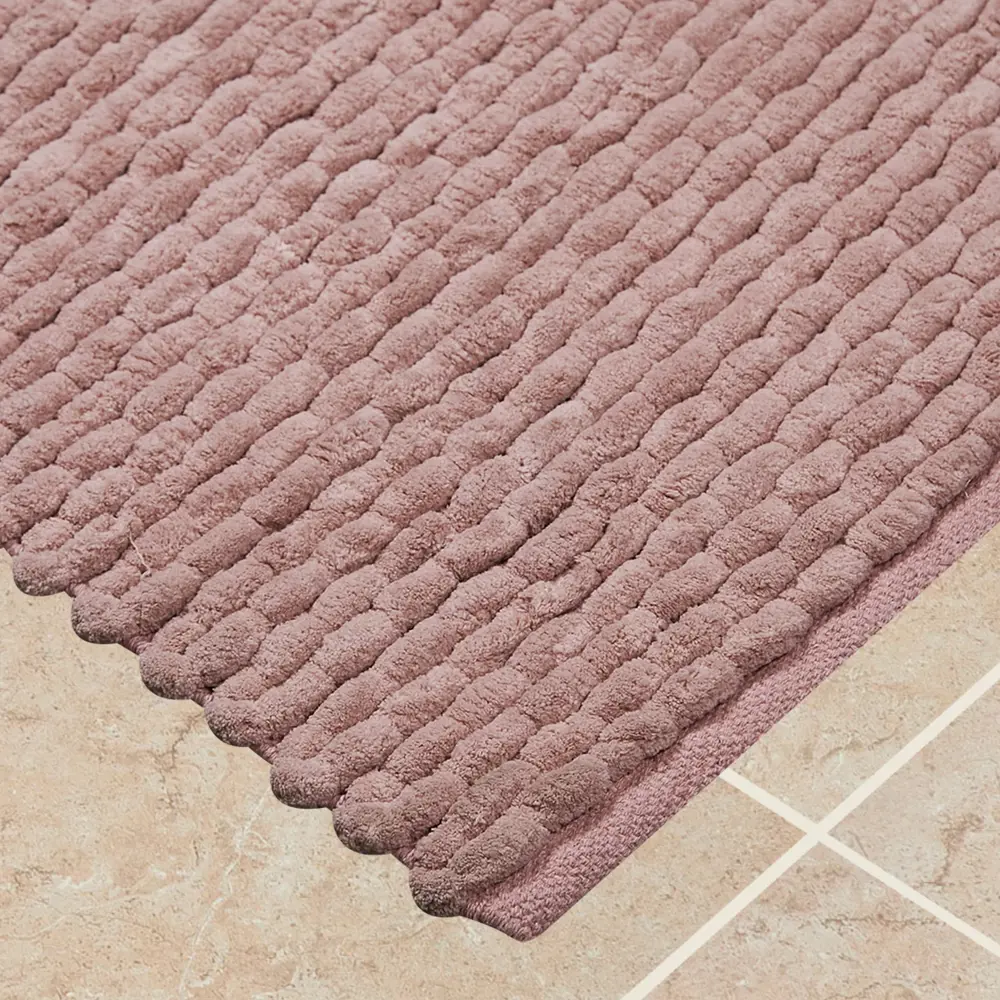 Коврик Inspire декоративный микрофибра FARIA 60x90 см цвет розовый STLM-2024420 - Вид №1