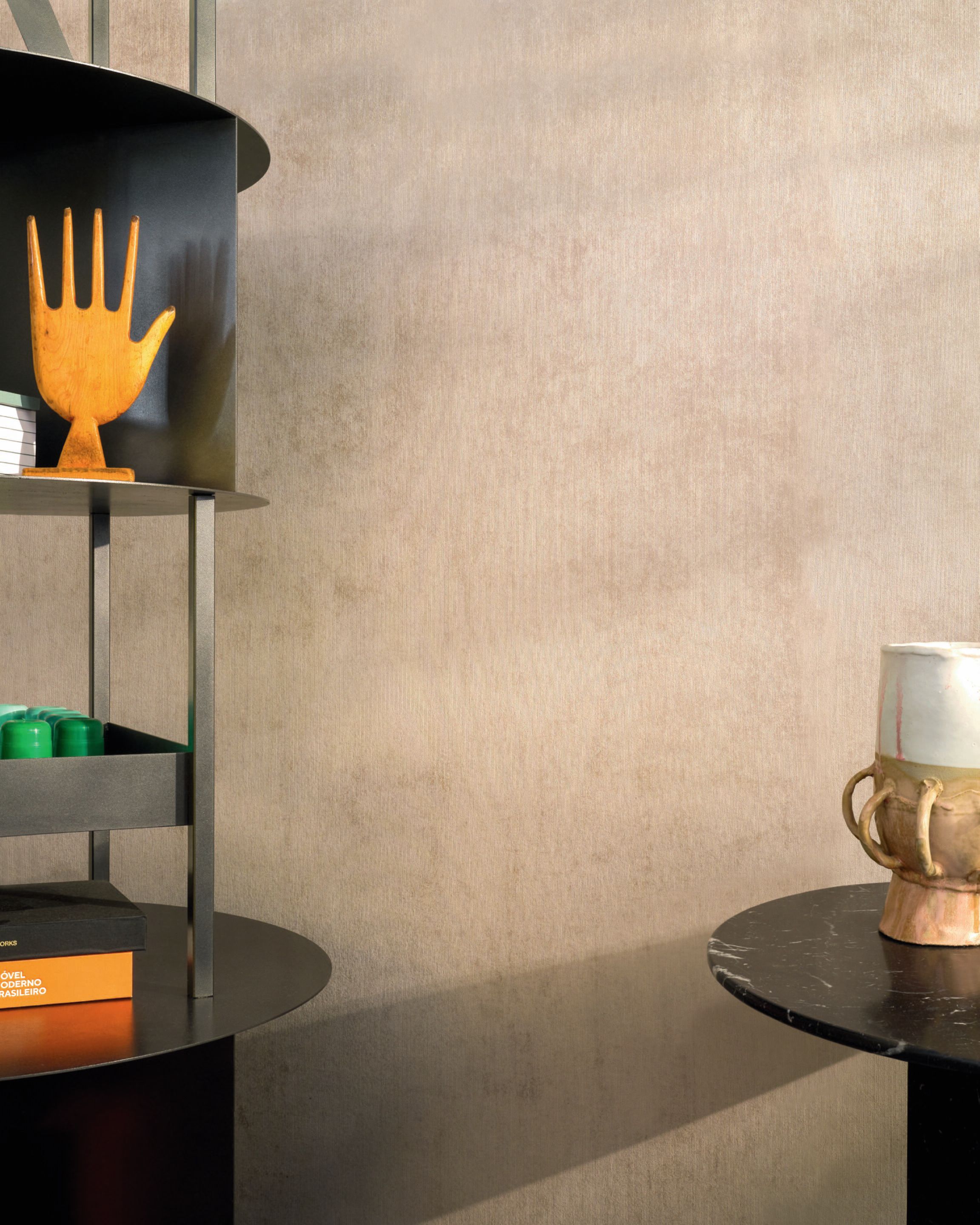 Бархатная моющаяся настенная ткань Élitis Alcôve ARCH-00145933 - Вид №6