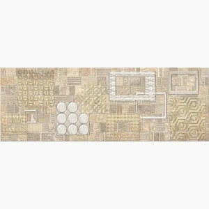 91792508 Керамическая плитка Eletto ceramica Commesso 25.1x70.9 586502001 25.1x70.9см цвет бежевый STLM-1333777