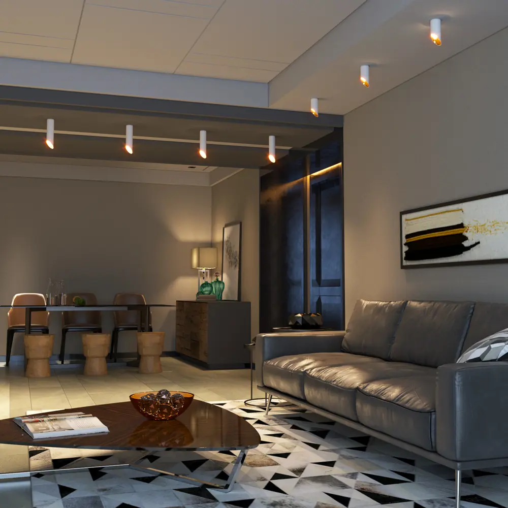 Светильник накладной Elektrostandard DLN115, 2 м², цвет белый/золото STLM-2151739 - Вид №6