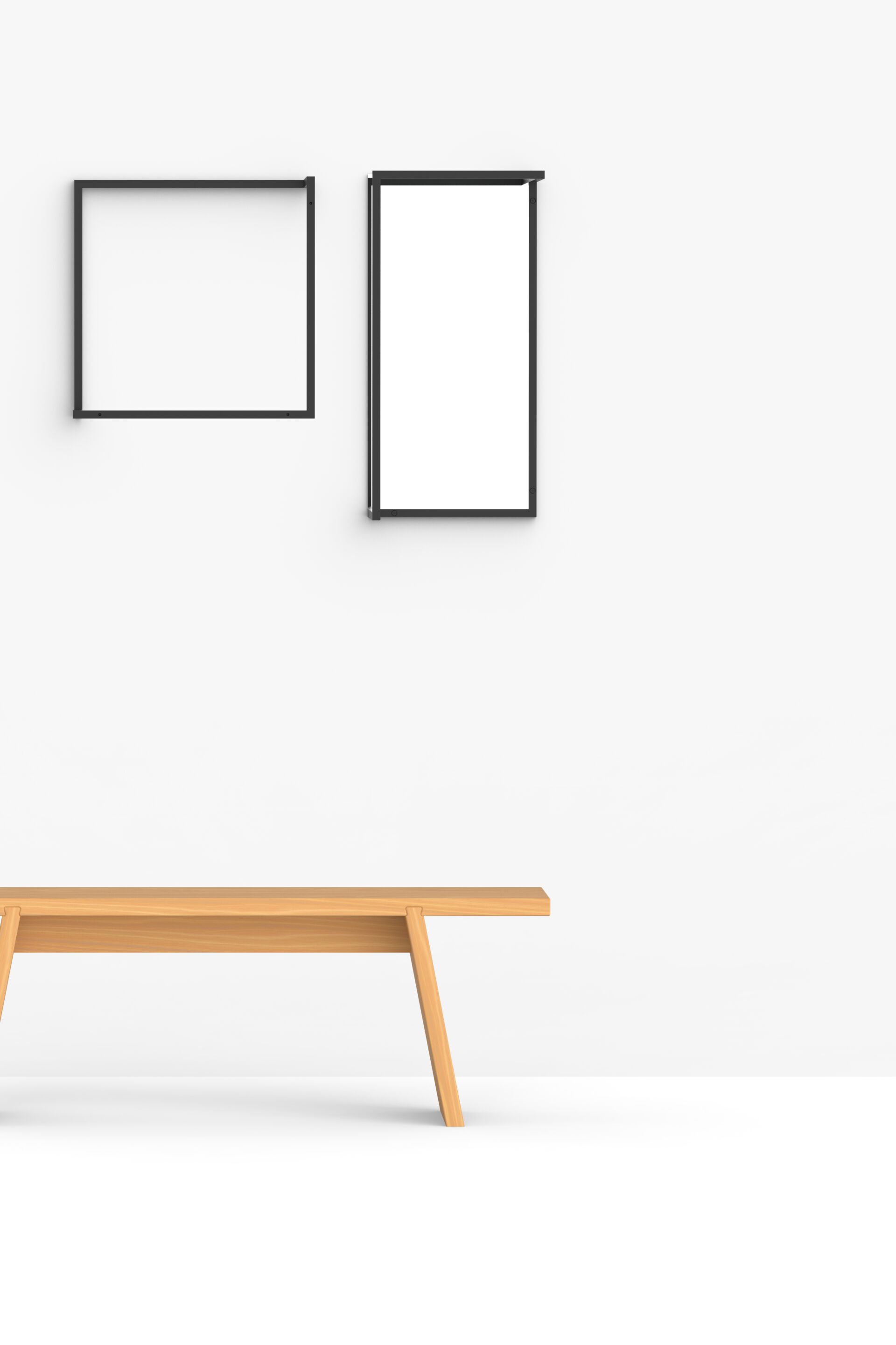 Настенное зеркало с порошковым покрытием FUNCTIONALS рамка ARCH-00119002 - Вид №10