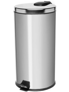 Вёдра с педалью и крышкой Antila Soft Close 40L Chrome NAVAKO