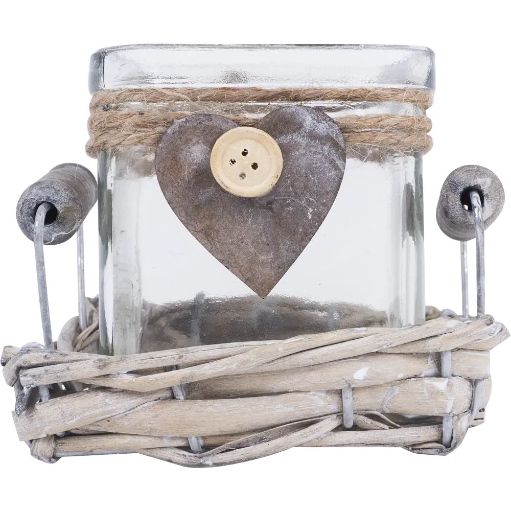 Украшение новогоднее «Корзинка с подсвечником», 14х10 см Santreyd STLM-2026538 - Вид №3