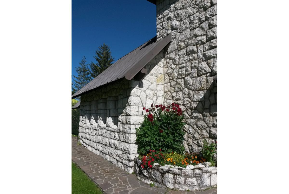 Натуральный каменный элемент для фасада B&B Rivestimenti Naturali камень ARCH-00142490 - Вид №3