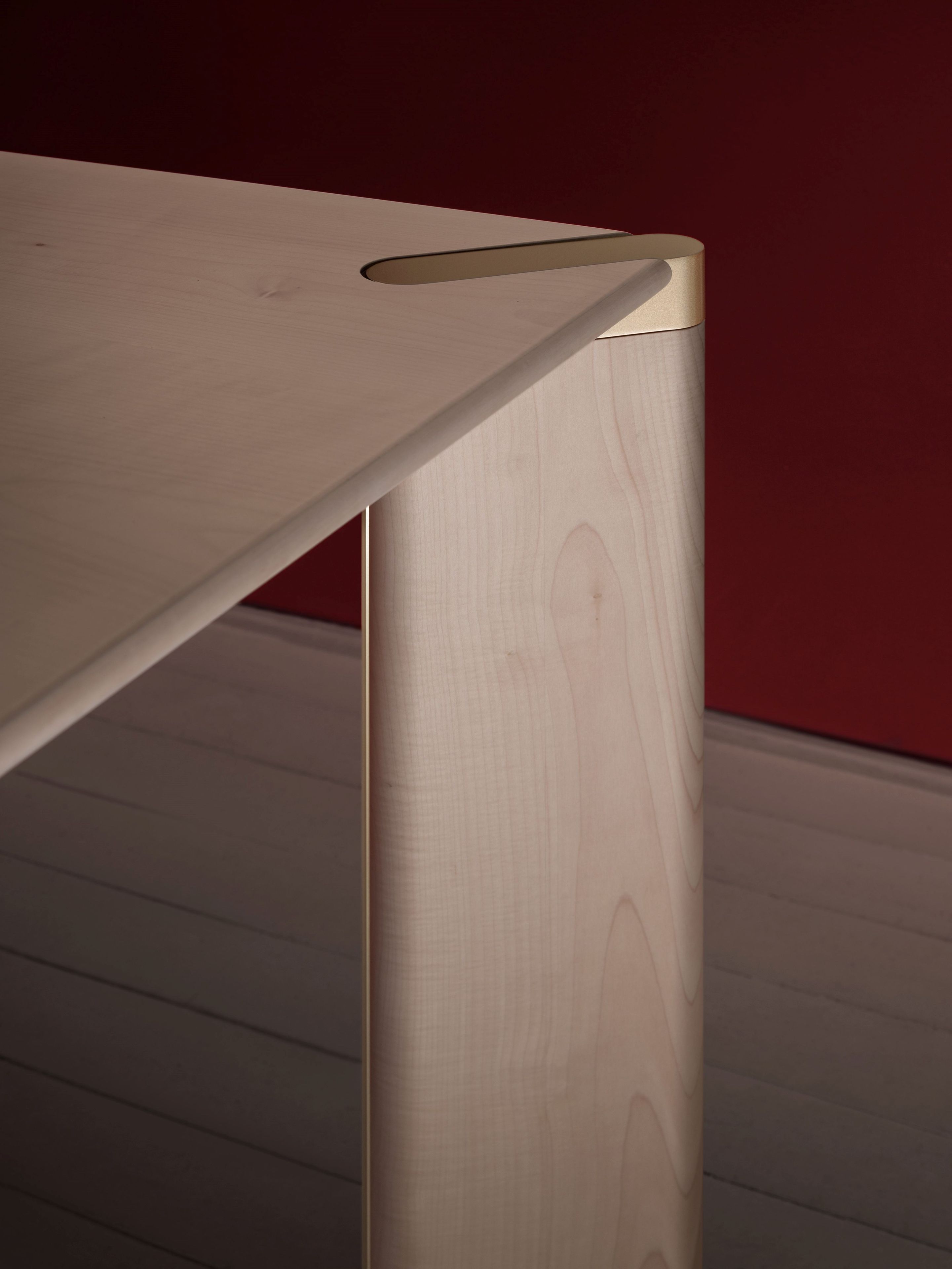 Прямоугольный обеденный стол из дуба GHIDINI1961 восемьдесят ARCH-00090520 - Вид №2